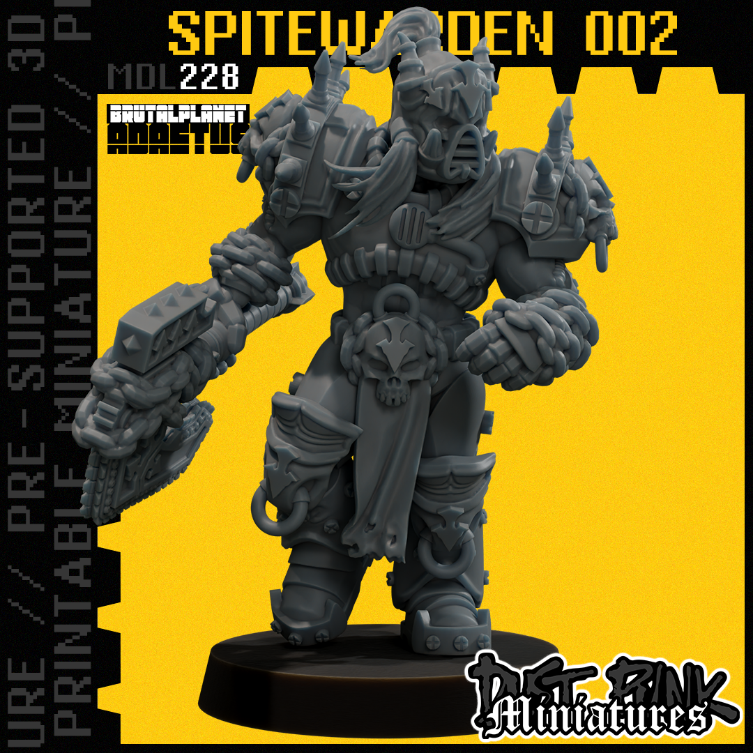MDL228 SPITEWARDEN 002 [PRE-SUPPORTED]